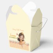 Orange Little Princess Ball Favor Box フェイバーボックス (オープン)