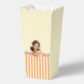 Orange Little Princess Ball Favor Box フェイバーボックス (正面)