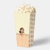 Orange Little Princess Ball Favor Box フェイバーボックス (はじけた状態)