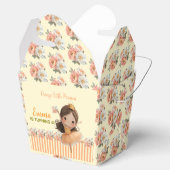 Orange Little Princess Ball Favor Box フェイバーボックス (オープン)