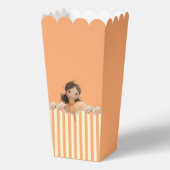 Orange Little Princess Ball Favor Box フェイバーボックス (裏面)