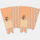 Orange Little Princess Ball Favor Box フェイバーボックス (見開き)