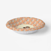 Orange Little Princess Ball Paper Bowls ペーパーボウル (傾斜あり)
