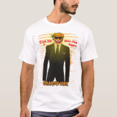 「Orange Man Motivation T-Shirt - Big,  Make T Tシャツ (正面)
