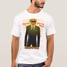 「Orange Man Motivation T-Shirt - Big,  Make T
