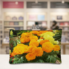 Orange Marigolds Pouch アクセサリーポーチ