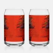 Orange Moon Landscape ガラス缶 (右)