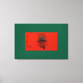 Orange Moon Landscape キャンバスプリント (正面)