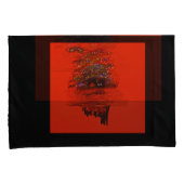Orange Moon Landscape Pillowcases 枕カバー (正面右)
