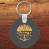 Orange New Jersey Its Where My Story Begins _1  キーホルダー (正面)