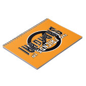 ORANGE "No Friends in Shanghai"スパイラルノートブック ノートブック (左側)