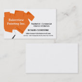 Orange Paint Roller Painting Company 名刺 (正面/裏面)