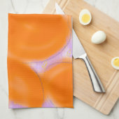 orange　pink　kitchentowel キッチンタオル (四つ折り)