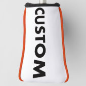 ORANGE Piping Custom Golf Putter Headcover Blank ゴルフヘッドカバー (回転90)