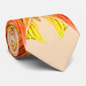 ORANGE PLANT - Digital Fractal Art - ネクタイ (ロール)