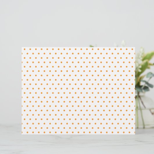 Orange Polka Dots Preppy Crafts Multi Use (スタンド正面)