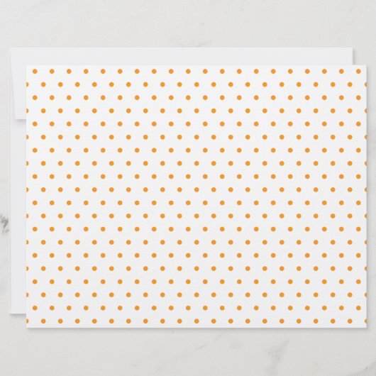 Orange Polka Dots Preppy Crafts Multi Use (正面)