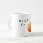 Orange Pumpkin コーヒーマグカップ (正面左)