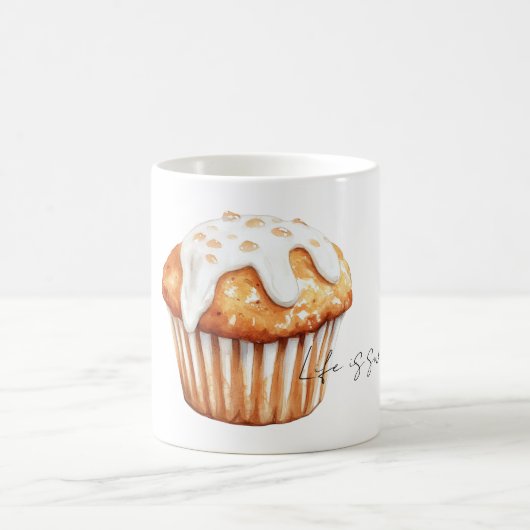 Orange Pumpkin Muffin コーヒーマグカップ (中央)