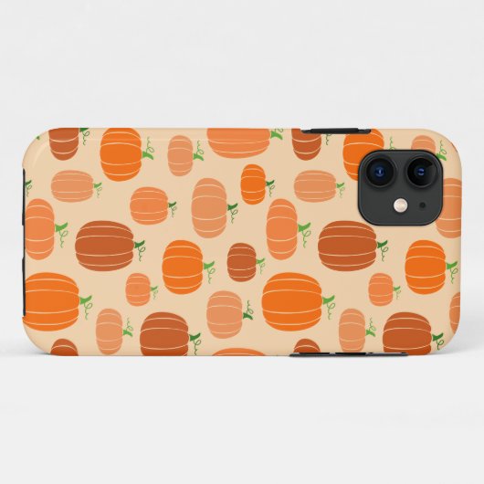 Orange pumpkins Case-Mate iPhoneケース (裏面(横))