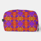 Orange Purple And Red Abstract Graphic Art Design ドップキット (正面)