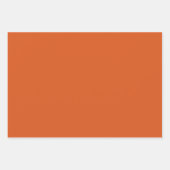 Orange Purple And Red Abstract Graphic Art Design ラッピングペーパーシート (正面2)