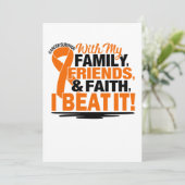 Orange Ribbon Cancer Survivor Friends Family セーブザデート (スタンド正面)