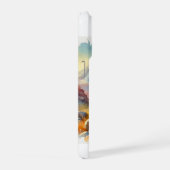 Orange Rock Viscacha 270824AREF117 - Watercolor iPhoneケース (右側面)