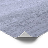 Orange Rooster Santa Claus ポスター (角)