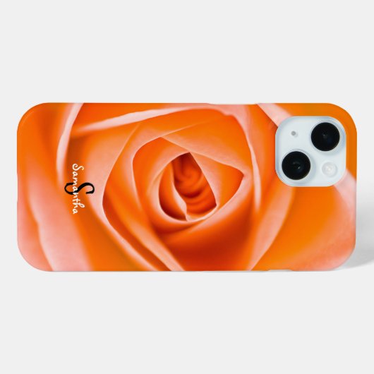 Orange Rose Phone case Case-Mate iPhoneケース (裏面 (横))