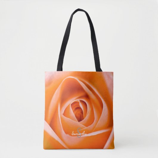 Orange Rose Tote bag トートバッグ (正面)