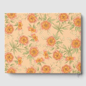 Orange Rose Wedding ゲストブック (裏面)