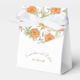 Orange Rose Wedding フェイバーボックス