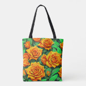 Orange Roses Tote Bag トートバッグ (裏面)