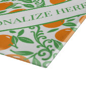 Orange Rustic Farmhouse French Country  カッティングボード (角)