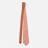 Orange Sliced Fruit Neck Tie ネクタイ (裏面)