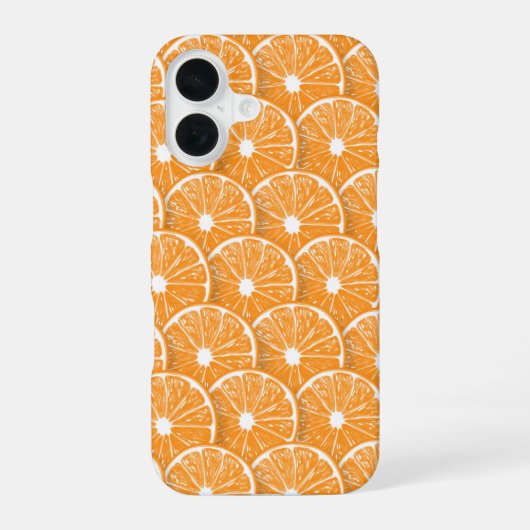 Orange slices iPhone 16ケース (裏面)