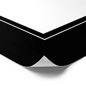 Orange Slices Pop Art Colorful ポスター (角)