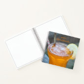 Orange Sodaのカスタマイズ可能なスケッチノートブック ノートブック (内部)