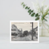 Orange St、Nantucket、マサチューセッツヴィンテージ ポストカード (スタンド正面)