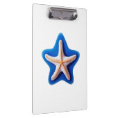 Orange Starfish in Blue クリップボード (右)