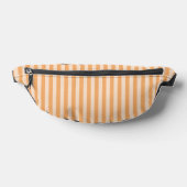 Orange Stripes Seamless Pattern ファニーパック (レイダウン)