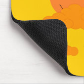 Orange Sun and Golden Sunrise Mouse Pad マウスパッド (コーナー)