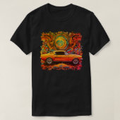 Orange Sunshine Graffiti Car Tee Tシャツ (デザイン正面)