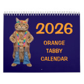 Orange Tabby Calendar カレンダー (カバー)
