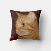 Orange Tabby Cat顔プロフィール クッション (裏面)