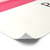 Orange Tabby Cat Art Print Matisse Style Bathroom ポスター (角)