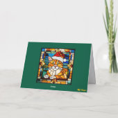 Orange Tabby Christmas Cookies  Card カード (裏面)