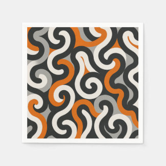 Orange Team (personalize) スタンダードカクテルナプキン