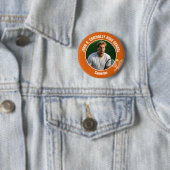 Orange Tennis Player Photo High School Spirit 缶バッジ (インサイチュ)